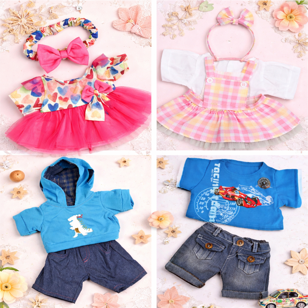 Plushie outfit accessories